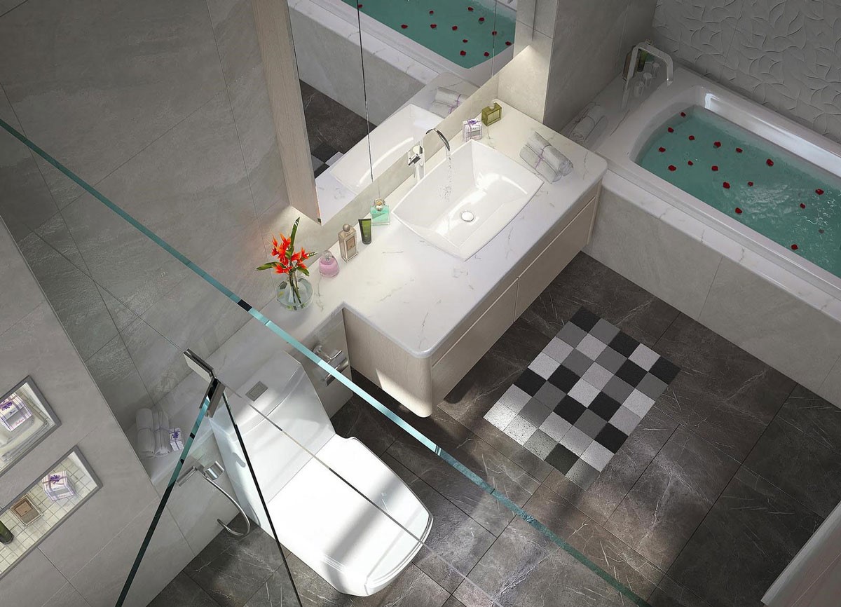 Thiết kế nội thất phòng tắm