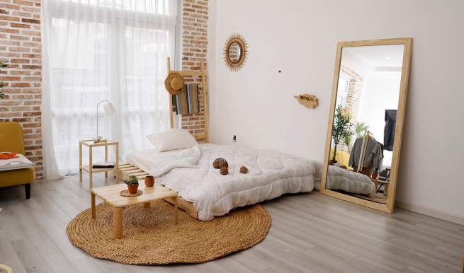 Mẫu phòng ngủ với phong cách thiết kế Bắc Âu